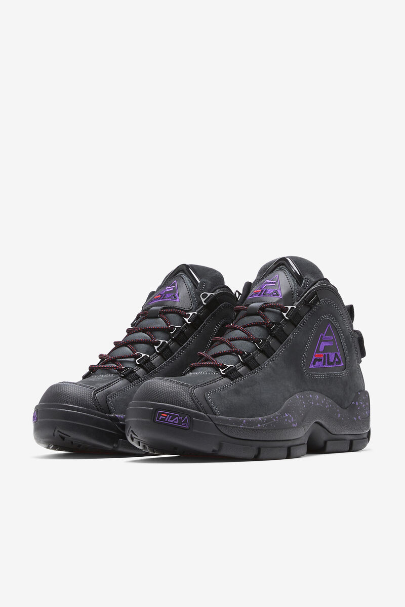 Fila Grant Hill 2 Outdoor Basketskor Herr Svarta Lila | 7gpX16OObRS