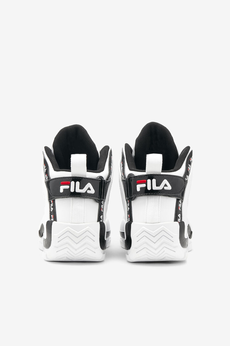 Fila Grant Hill 2 Repeat Basketskor Herr Vita Svarta Röda | 15CYLFBjapS