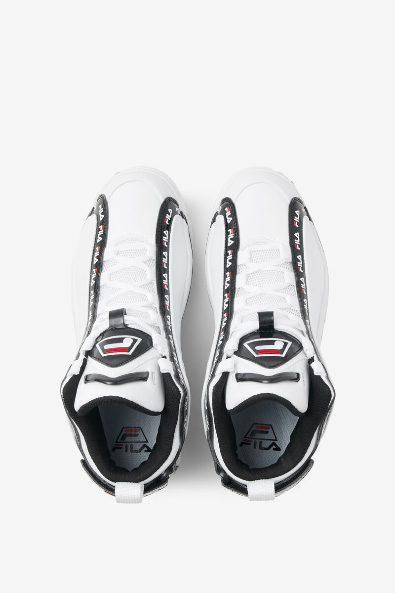 Fila Grant Hill 2 Repeat Shoes Official | Fila Sneakers Herr Vita Svarta Röda | 1Mjw5fXZElR