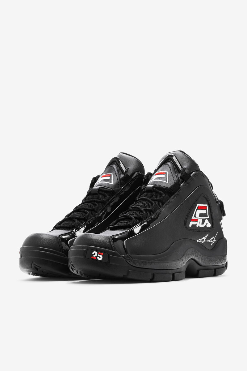 Fila Grant Hill 2 Shoes - 25th Anniversary Edition | Fila Sneakers Herr Svarta Vita Röda | HghSmhsSxKO