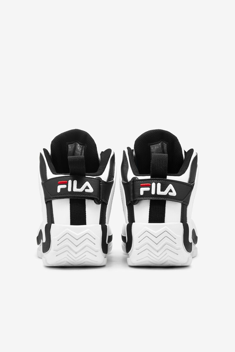 Fila Grant Hill 2 Shoes Black Colorway | Fila Sneakers Herr Vita Svarta Röda | QQjYXDwdozv