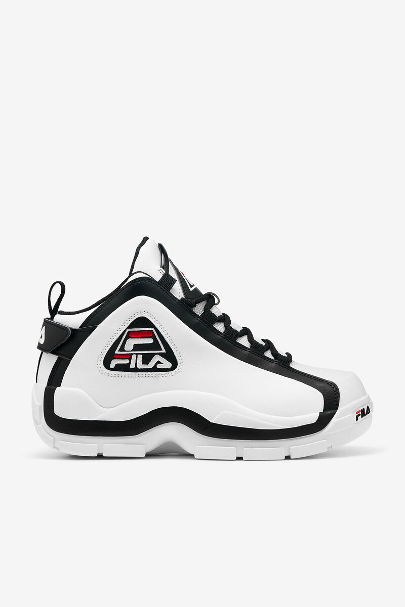 Fila Grant Hill 2 Shoes Black Colorway | Fila Sneakers Herr Vita Svarta Röda | QQjYXDwdozv