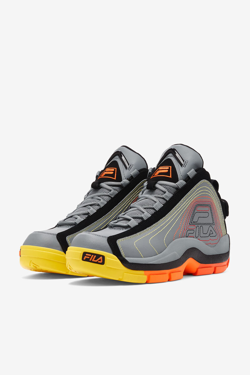 Fila Grant Hill 2 Stitch Basketskor Herr Svarta Röda Orange | KjNIL7QOZbH