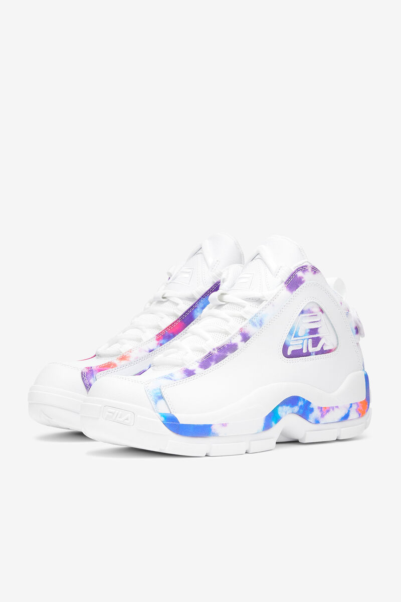 Fila Grant Hill 2 Tie Dye Basketskor Herr Vita Vita | TmOZkH2iov1