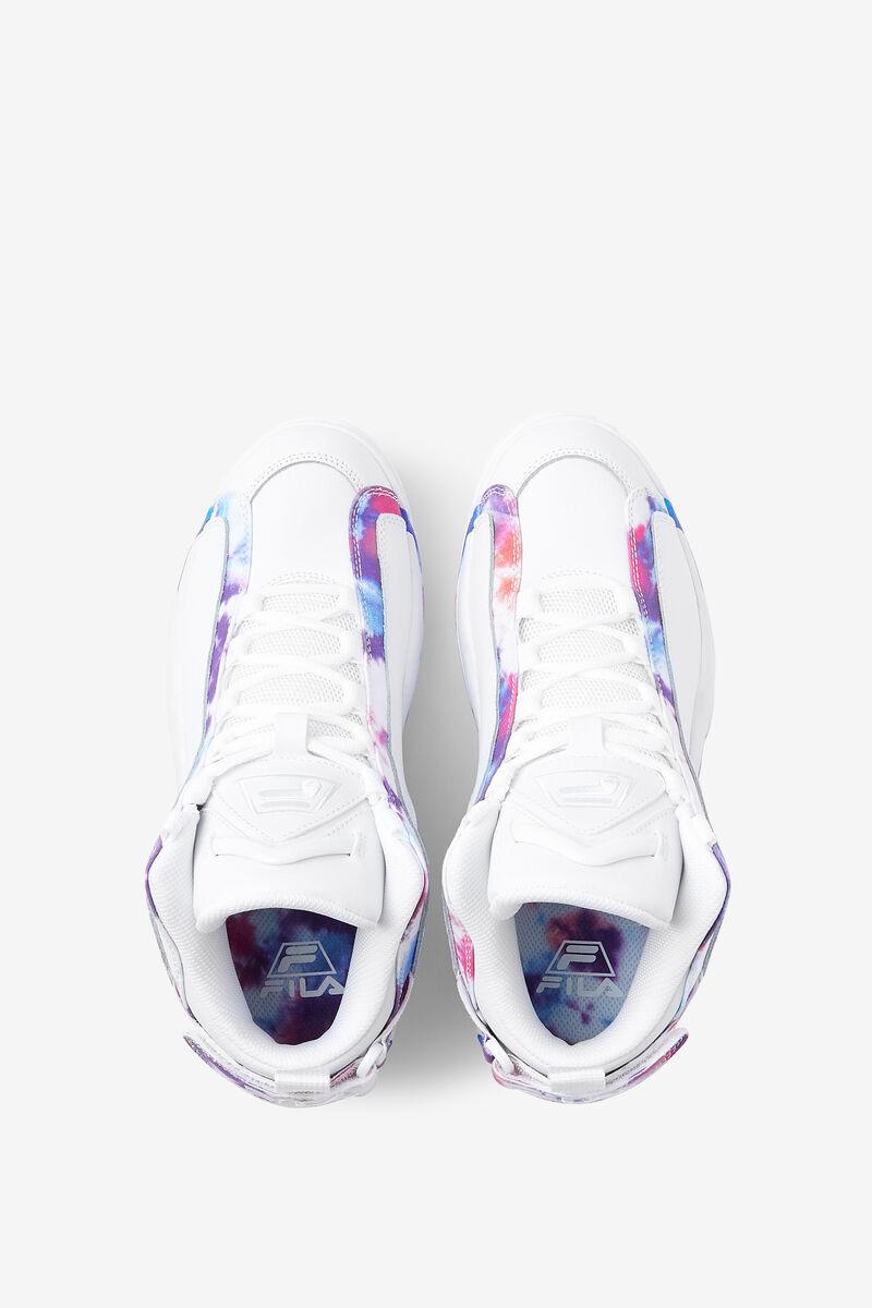 Fila Grant Hill 2 Tie Dye Basketskor Herr Vita Vita | TmOZkH2iov1