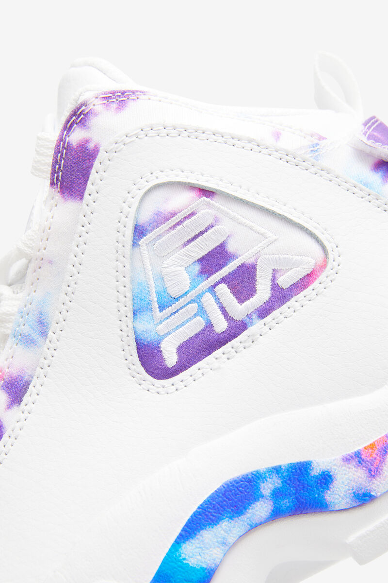 Fila Grant Hill 2 Tie Dye Basketskor Herr Vita Vita | TmOZkH2iov1