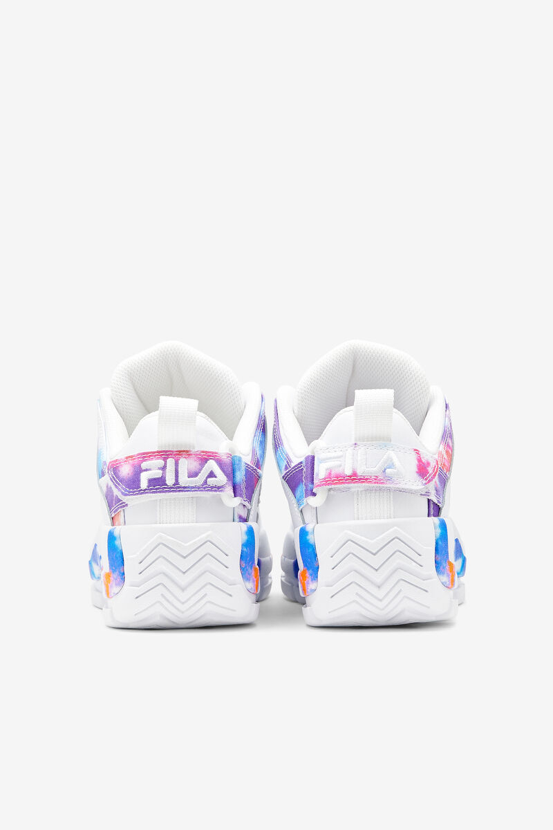 Fila Grant Hill 2 Tie Dye Low Basketskor Herr Vita Vita | 2u8EfsSwt69
