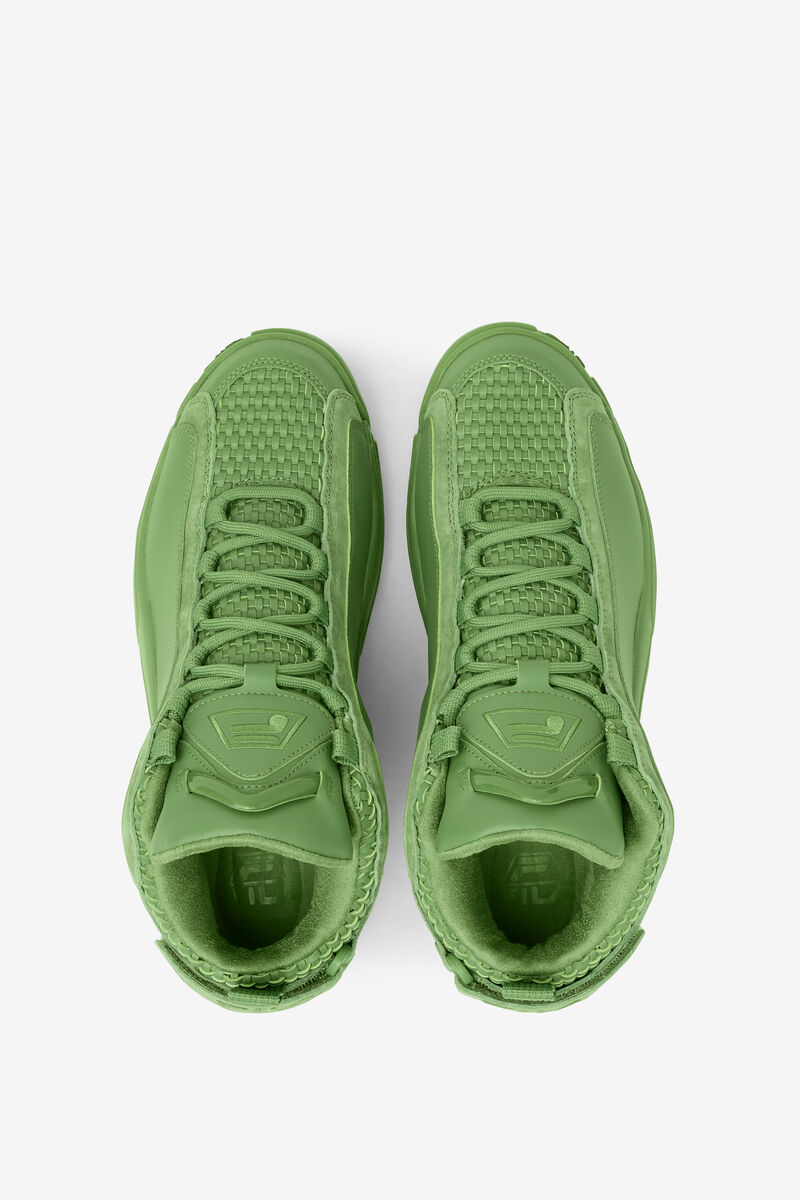 Fila Grant Hill 2 Woven Basketskor Herr Gröna Gröna Gröna | DU9WaoPVSt2