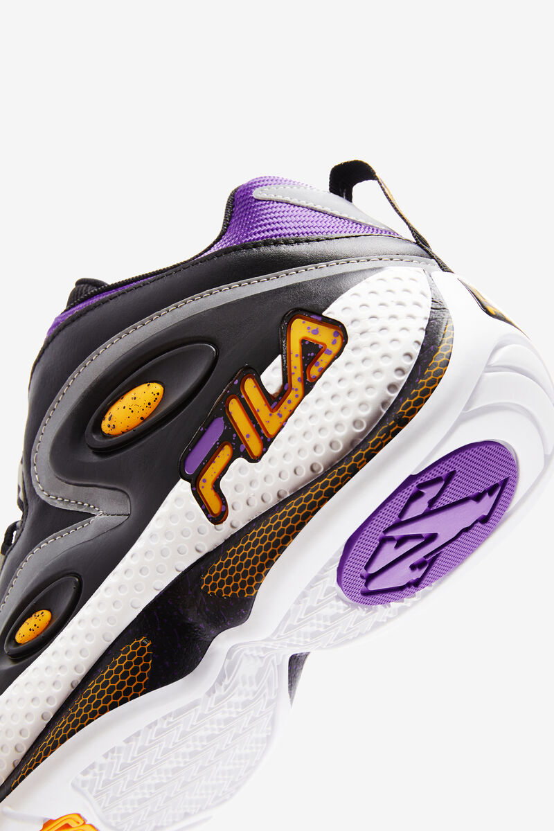 Fila Grant Hill 3 Basketskor Herr Svarta Guld Lila | SCmE5cUJg6J