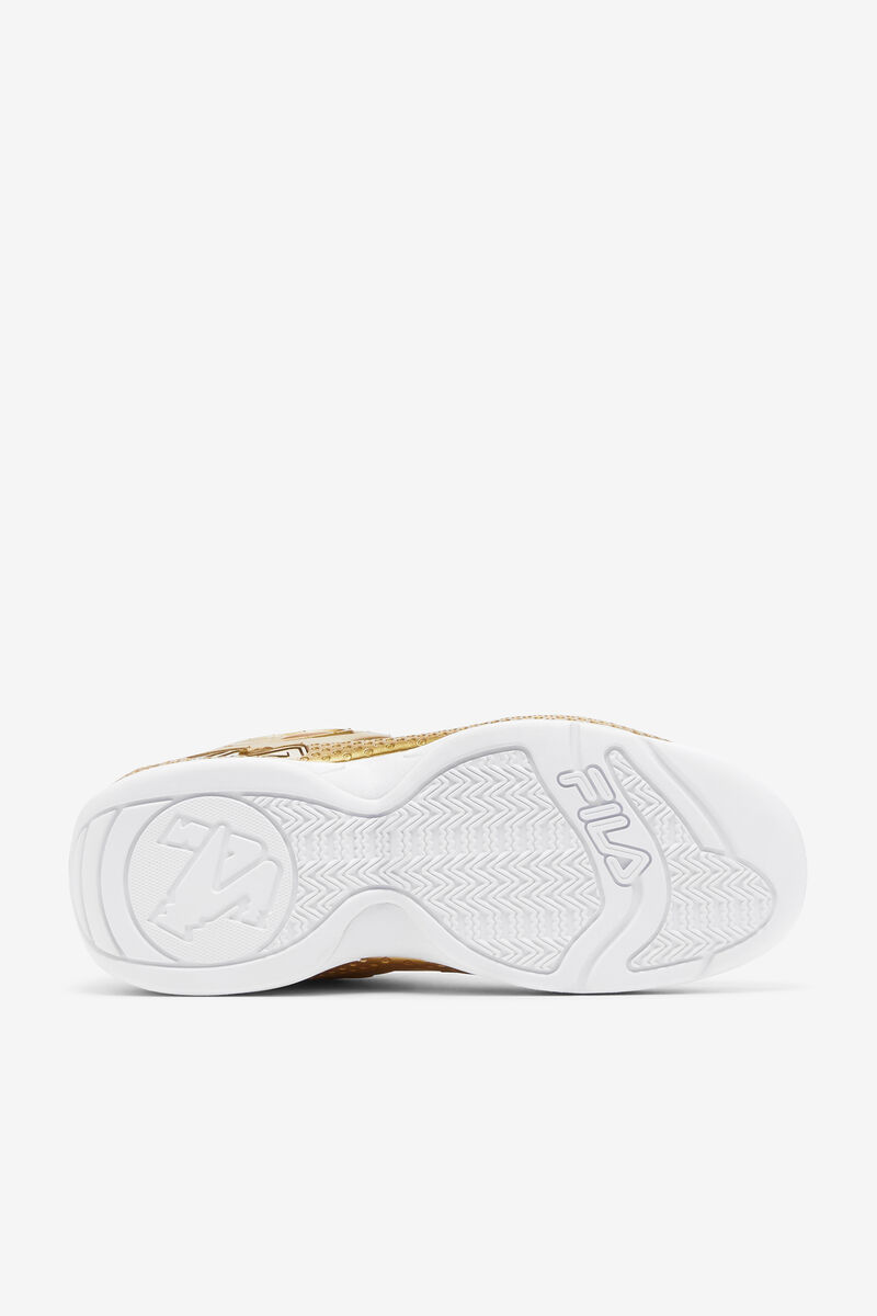 Fila Grant Hill 3 Metallic Basketskor Herr Metal Guld Metal Guld Metal Guld | 4CugQHDrvfu