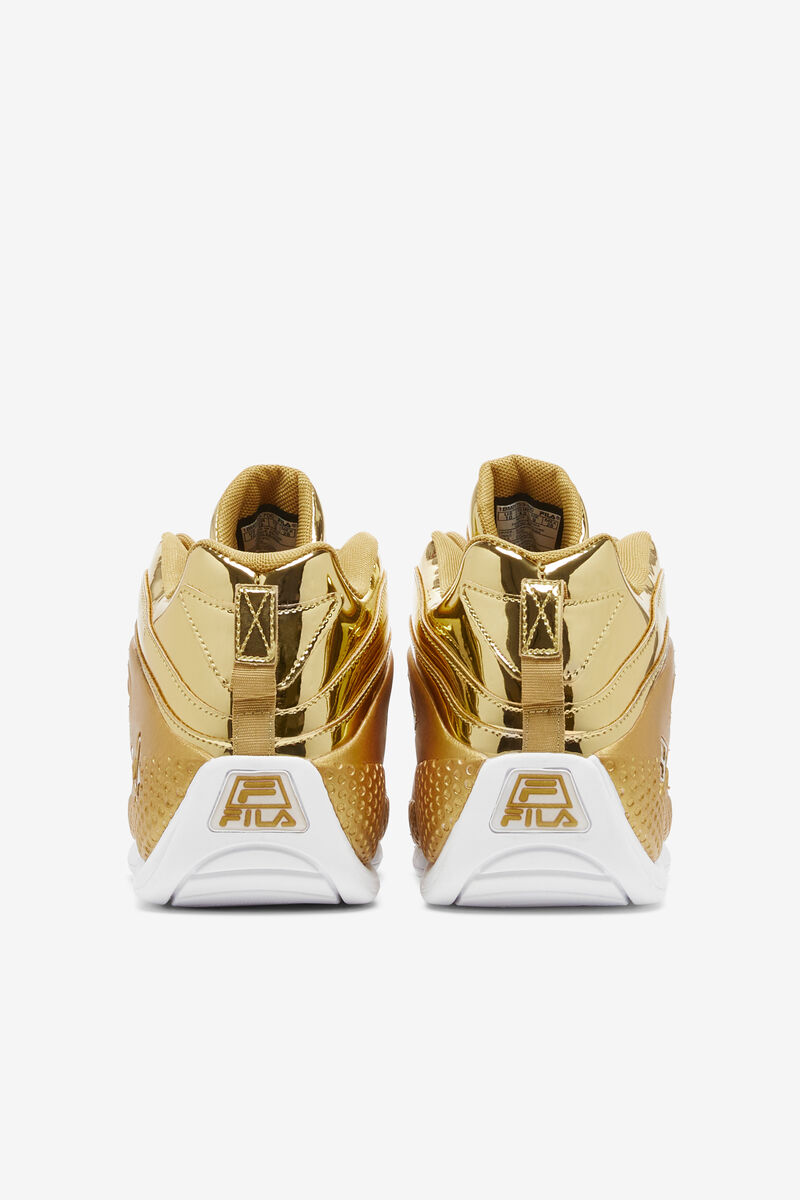 Fila Grant Hill 3 Metallic Basketskor Herr Metal Guld Metal Guld Metal Guld | 4CugQHDrvfu