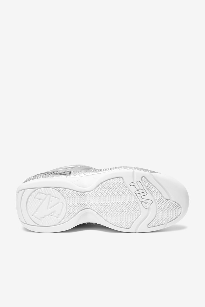 Fila Grant Hill 3 Metallic Basketskor Herr Metal Silver Metal Silver Metal Silver | ESm526yn6y8