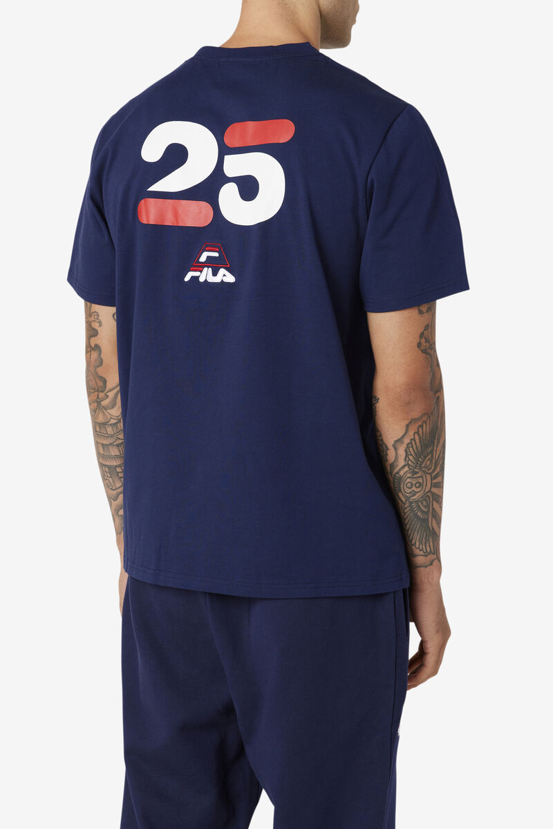 Fila Grant Hill Cormac T-shirt Herr Marinblå | 5Ld8AuT8qy3