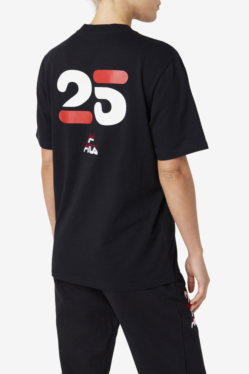 Fila Grant Hill Cormac T-shirt Herr Svarta | DxXoC249Oj1