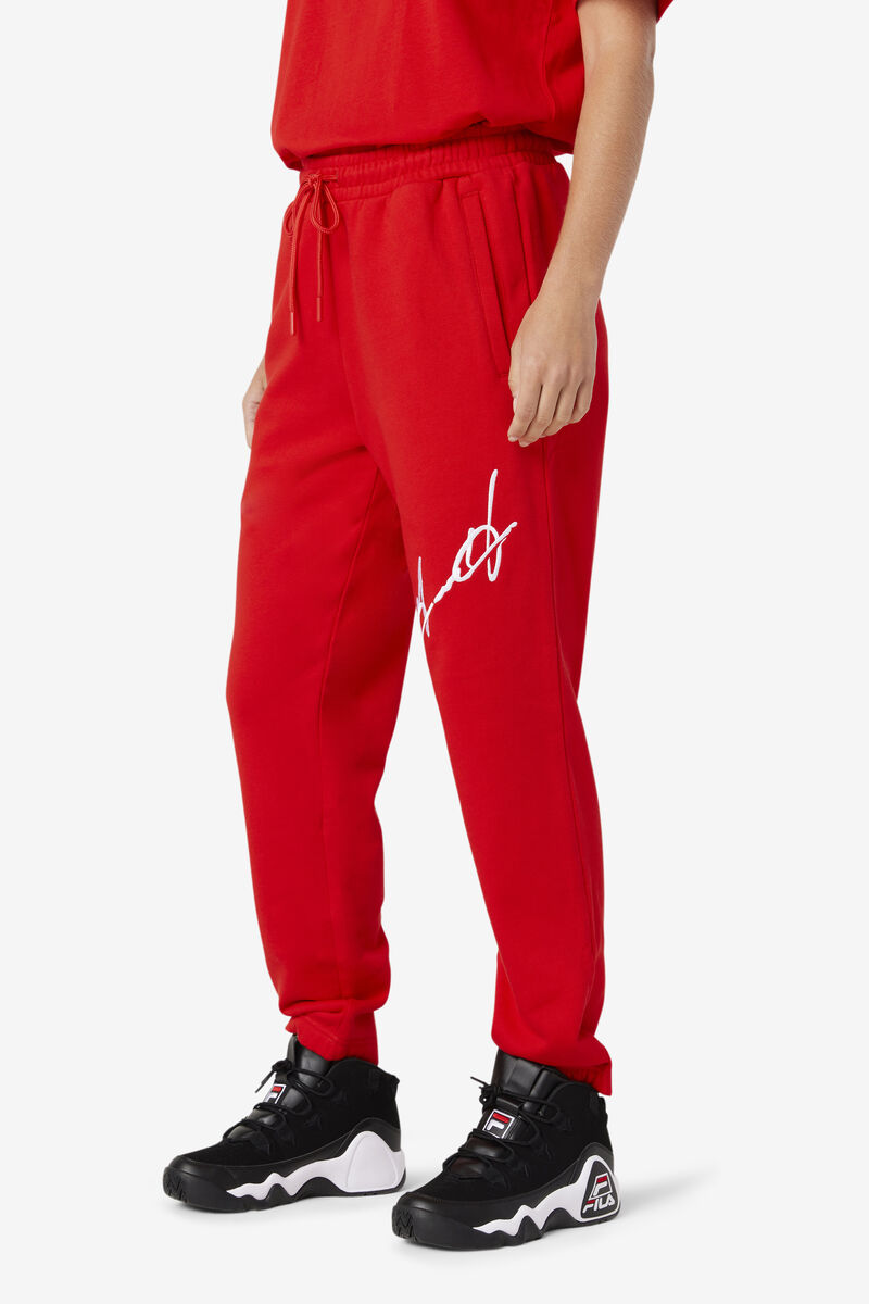 Fila Grant Hill Orson Pant Byxor Dam Röda | p147LaxTzk1