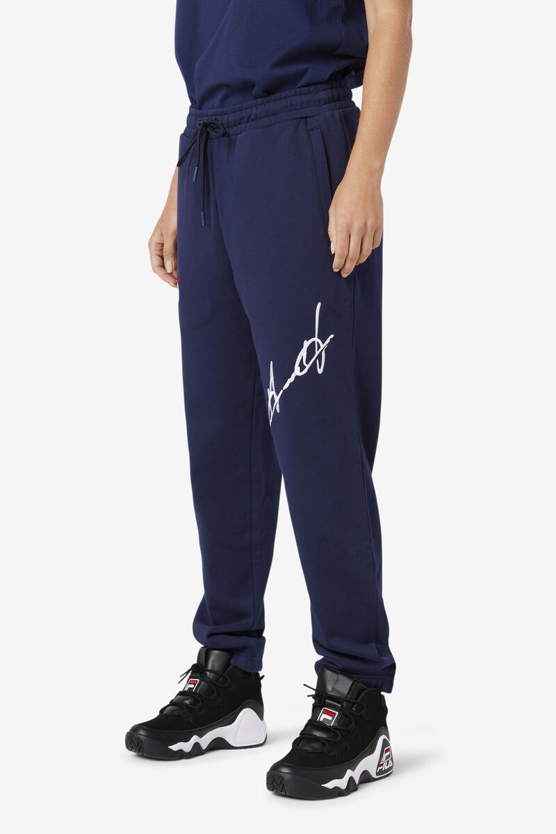 Fila Grant Hill Orson Pant Byxor Herr Marinblå | TDjYUQpXOTD