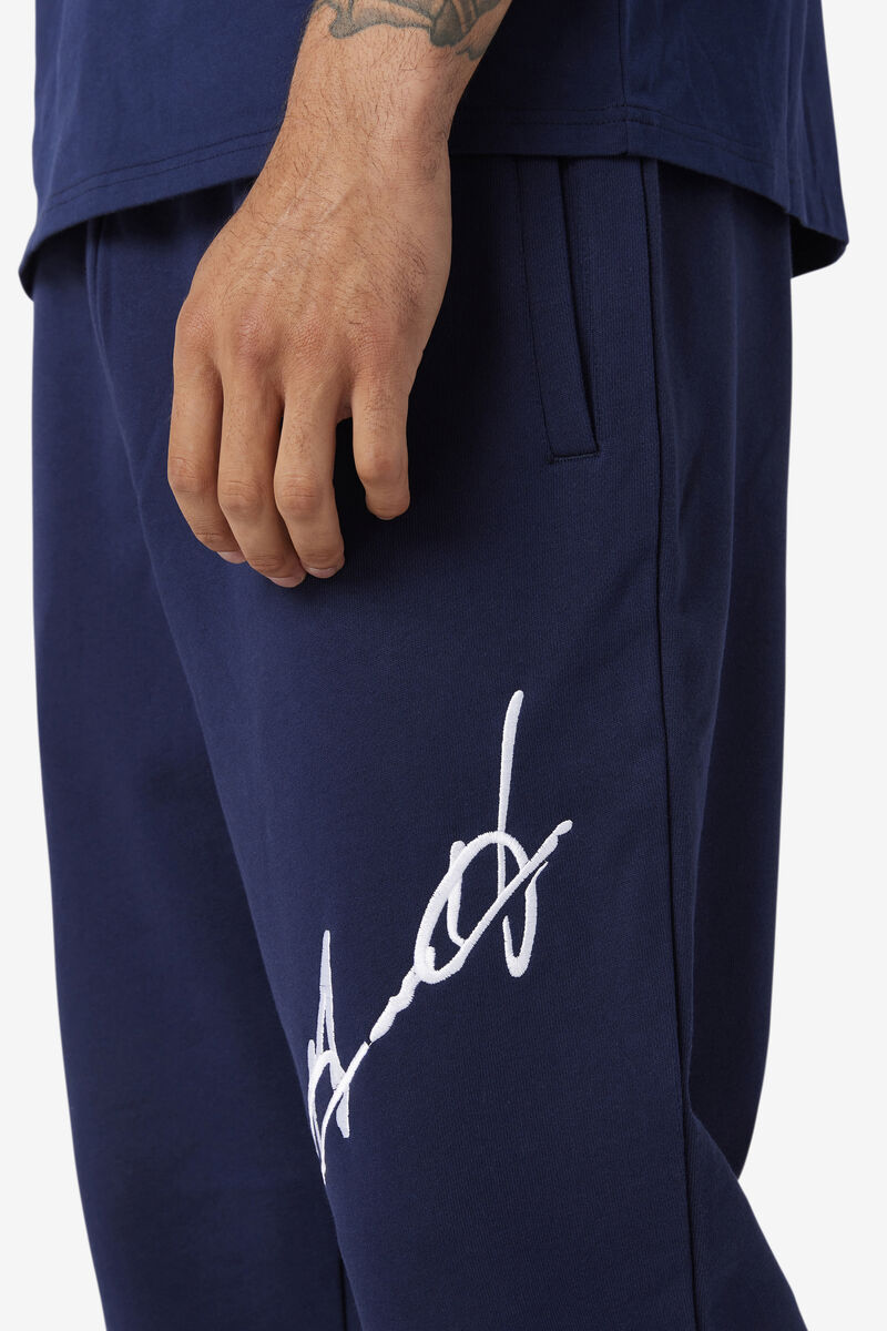 Fila Grant Hill Orson Pant Byxor Herr Marinblå | TDjYUQpXOTD
