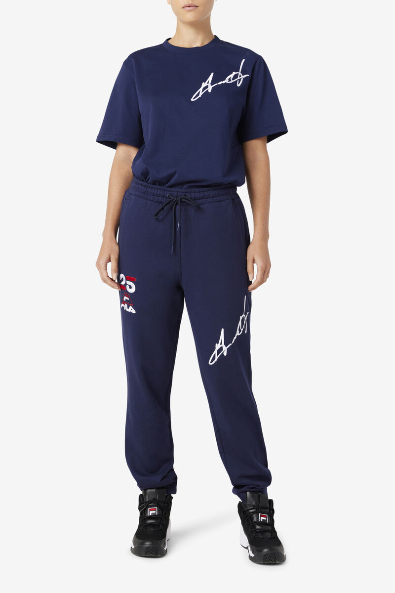 Fila Grant Hill Orson Pant Byxor Herr Marinblå | TDjYUQpXOTD
