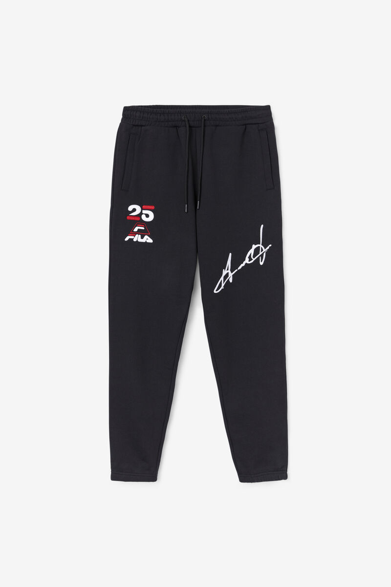 Fila Grant Hill Orson Pant Byxor Herr Svarta | BUgInrz7BfA