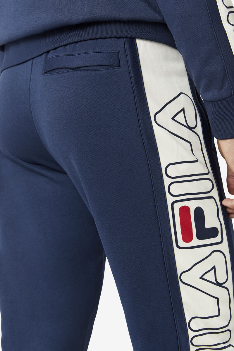 Fila Greene Pant Byxor Herr Marinblå Röda | NZ4LWUJkmiE