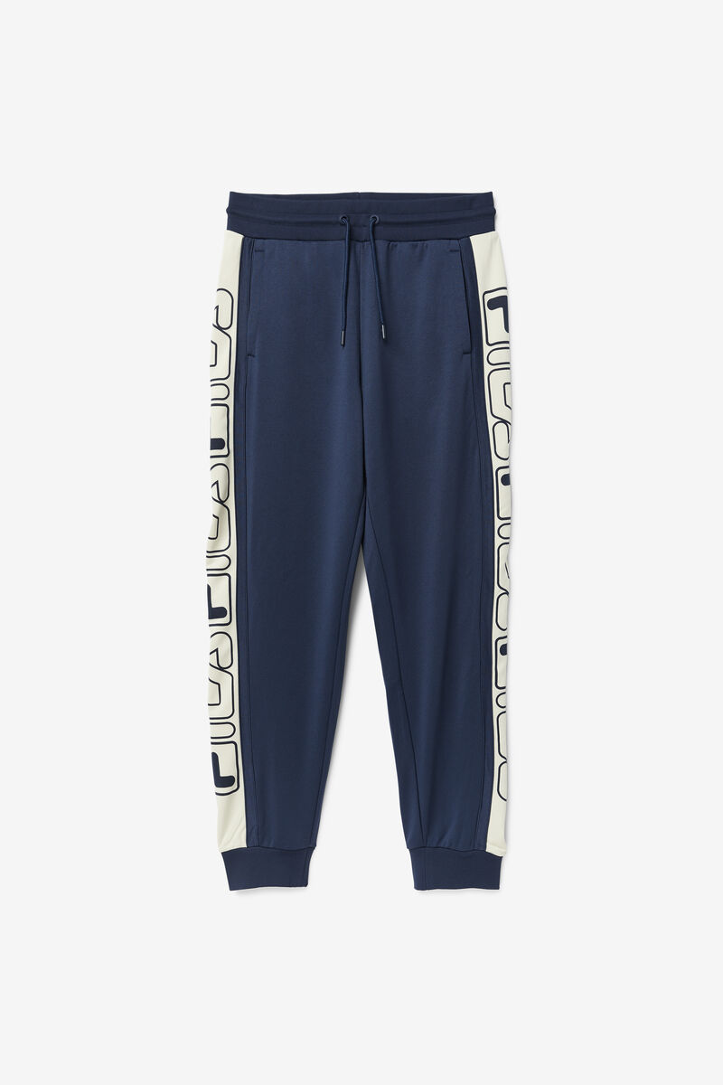 Fila Greene Pant Byxor Herr Marinblå Röda | NZ4LWUJkmiE