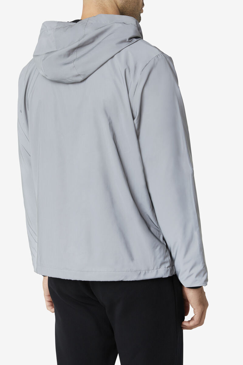 Fila Grivola Shell Jacket Jacka Herr Silver | MU8WnIxHiNa