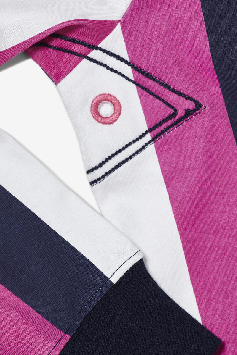 Fila Grover Striped Rugby Sweatshirt Herr Marinblå Vita | tBCuYspSxyh