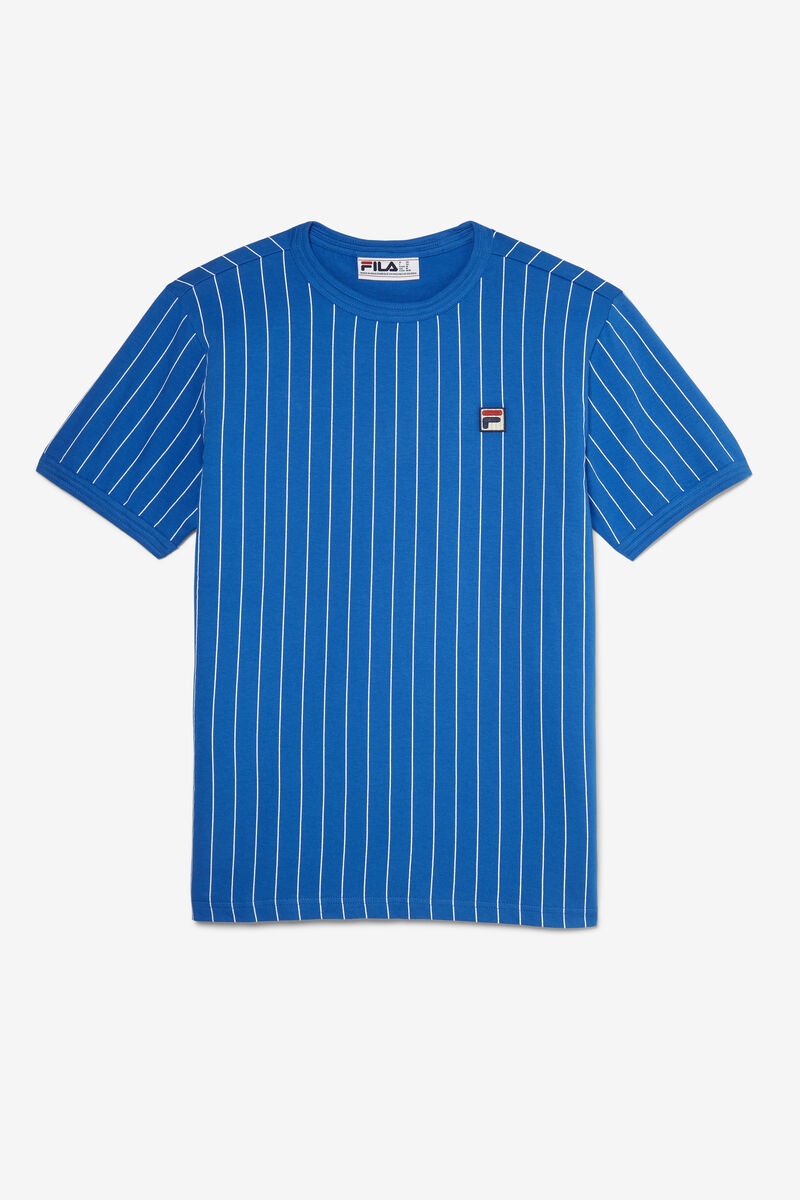 Fila Guillo T-shirt Herr Blå Vita | JIrtPTgko5e