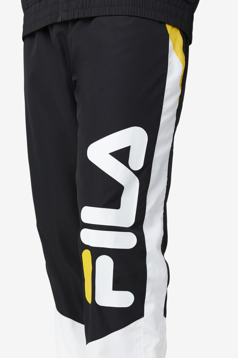 Fila Gustavo Pant Byxor Herr Svarta Vita Gula | Ar3JjWk2w8O