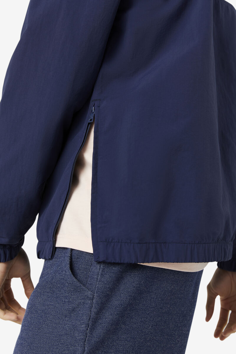 Fila Halama 1/4 Zip Jacket Jacka Herr Rosa Marinblå Vita | p9j61eQUs5m