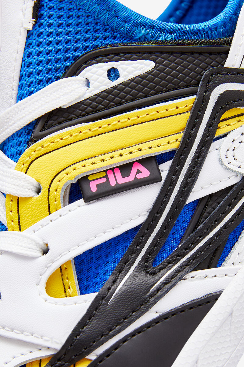 Fila Hallasan Sneakers Dam Vita Svarta Blå | RQQ1dCMjB65