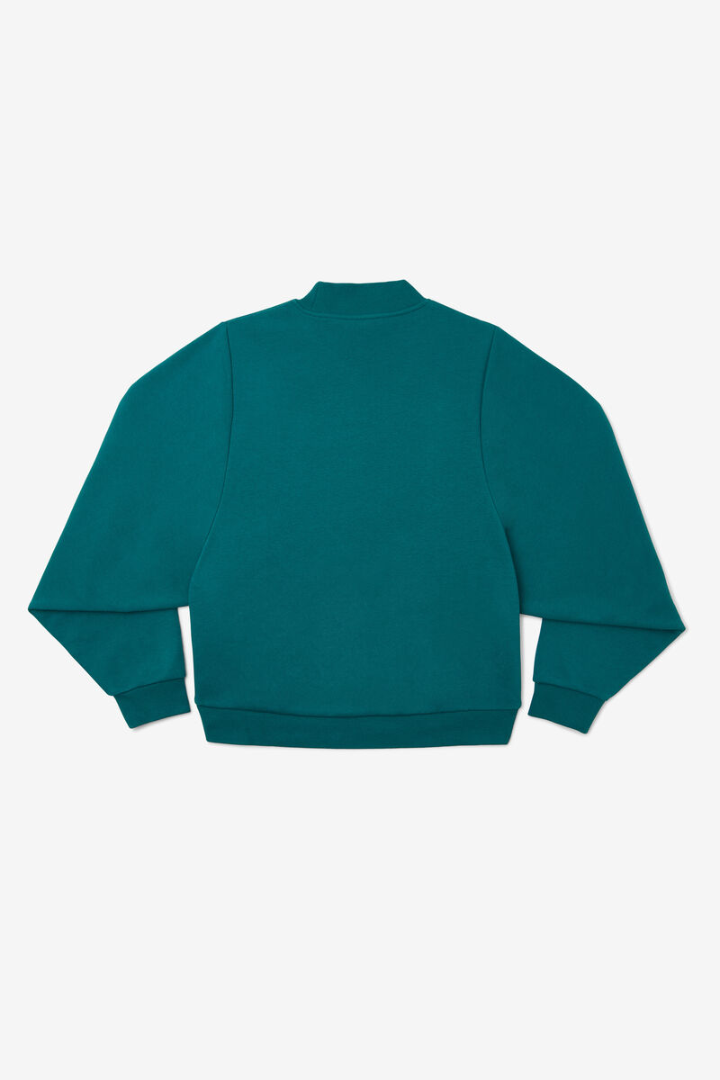 Fila Hanami Sweatshirt Tröjor Dam Blå Vita | kLRGpMvnQZU