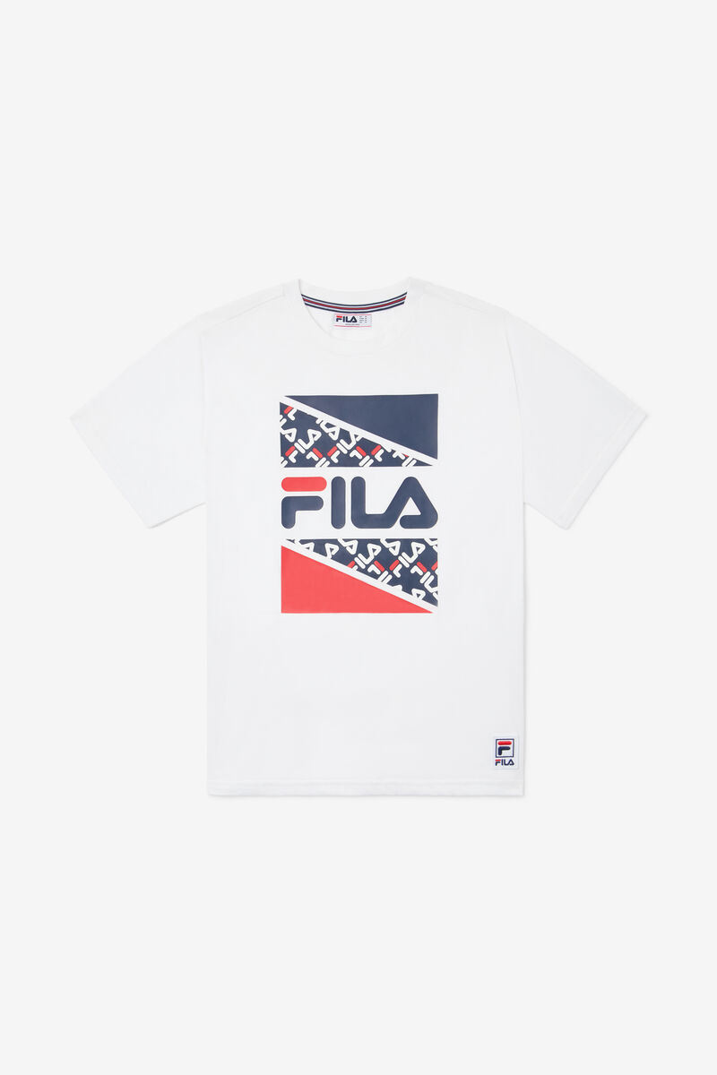 Fila Harden T-shirt Barn Vita | hTjF7HBg4Ca