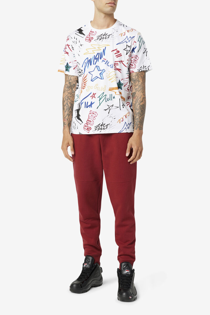 Fila Hiransh T-shirt Herr Vita | wjKiQUPifhW