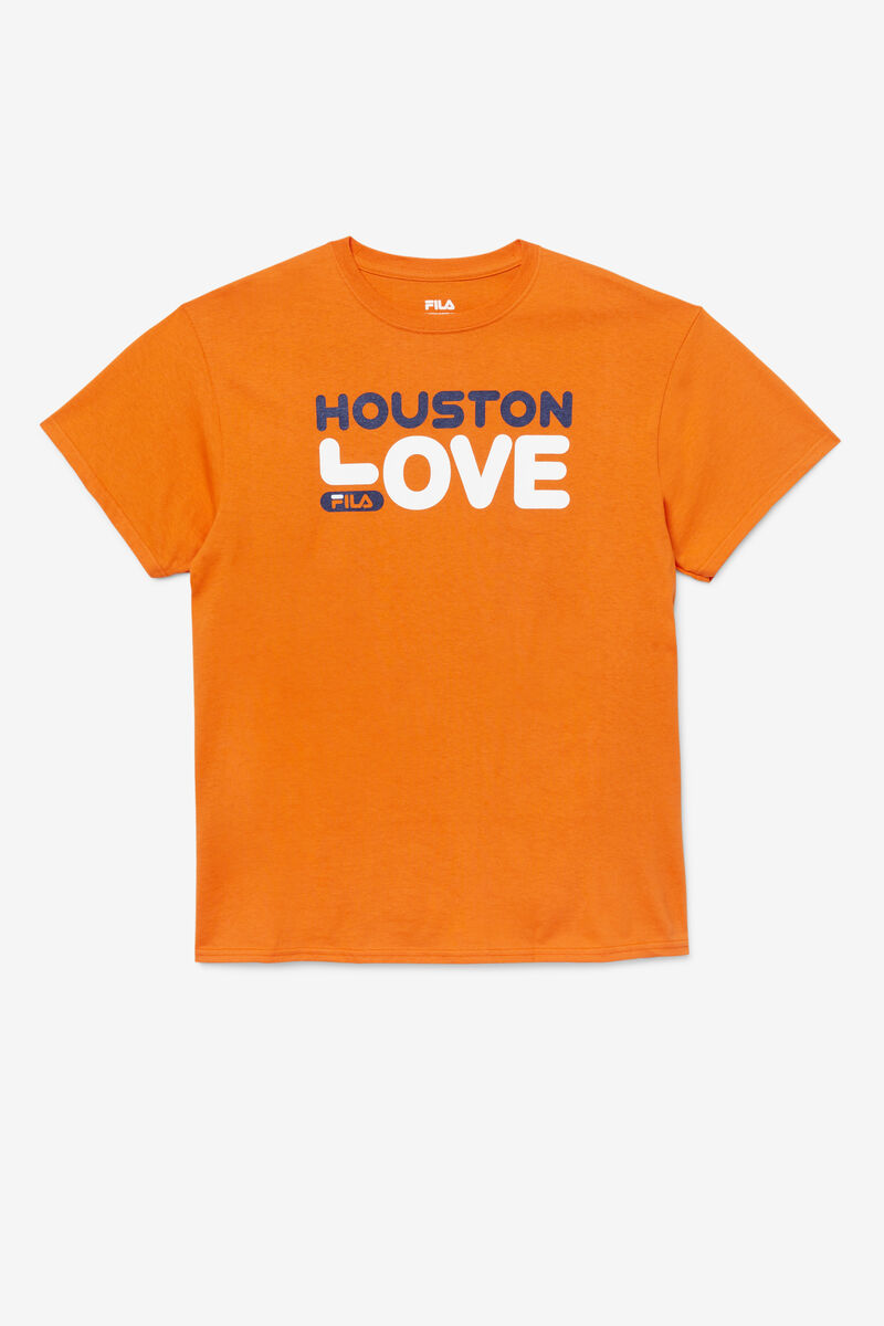 Fila Houston Love T-shirt Herr Orange | 6fcVwLUWCH9