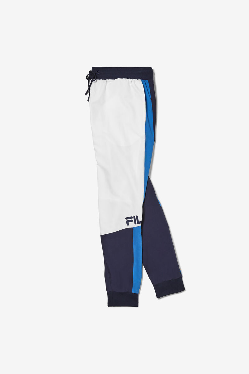 Fila Hudson Track Pant Byxor Herr Vita Marinblå Blå | 9E5aKAATqUg