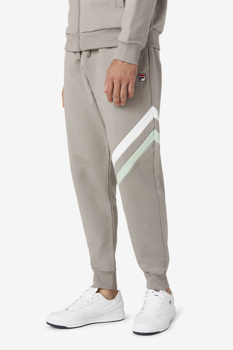 Fila Indie Jogger Byxor Herr Vita | HbcKVVj5jCA
