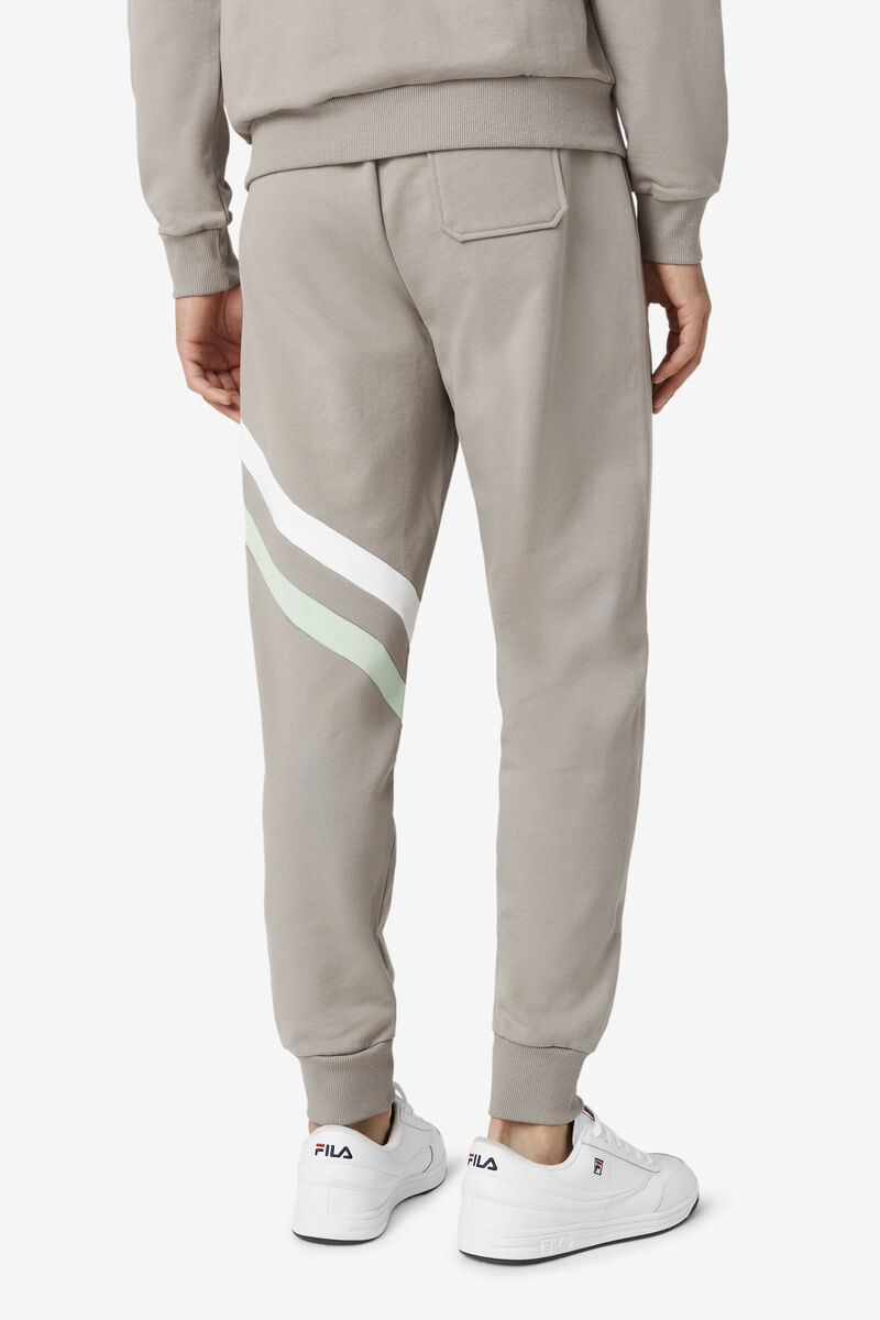 Fila Indie Jogger Byxor Herr Vita | HbcKVVj5jCA