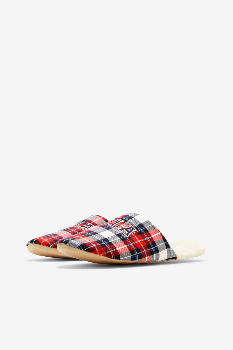 Fila Interim Slippers Collegiate Sandaler Dam Marinblå Röda | bhw9scFogo8