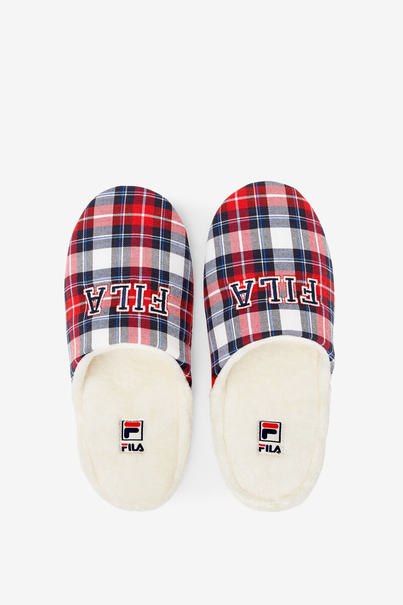 Fila Interim Slippers Collegiate Sandaler Dam Marinblå Röda | bhw9scFogo8