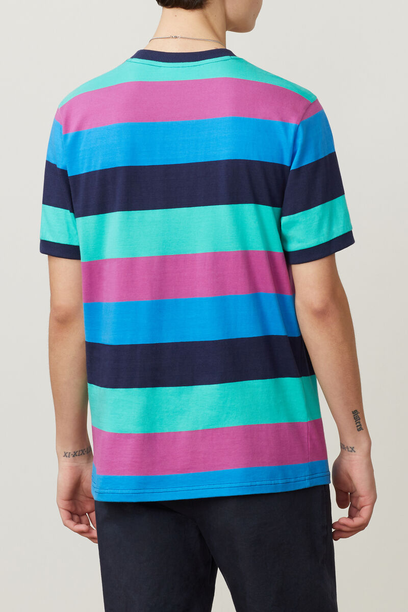 Fila Jabez T-shirt Herr Marinblå | X1T1qUlUoPH