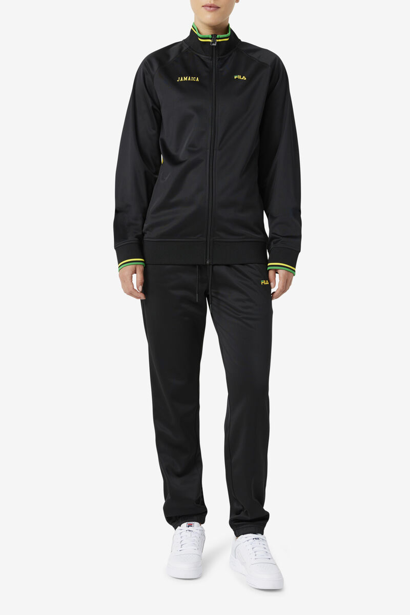 Fila Jamaica Pant Byxor Dam Svarta Vita | DfsxiphO9wK