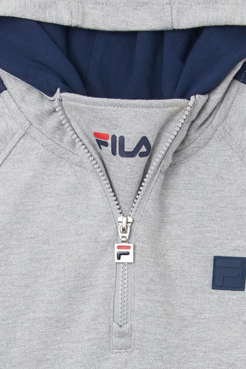 Fila James Hoodie Hoodie Barn Grå | aMVsBed3UTZ