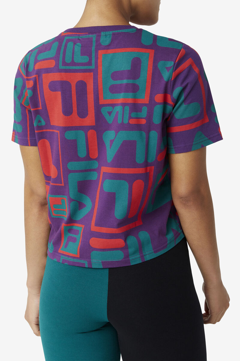 Fila Josephine T-shirt Dam Kungsblått Blå | ubnsa9AEcNV