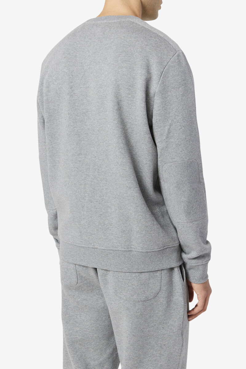 Fila Juddah Crew Tröjor Herr Grå | lONTKTcdVKC