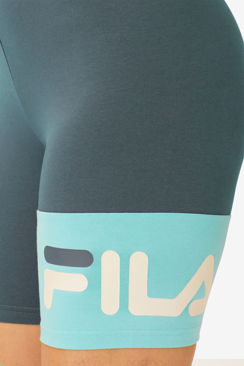 Fila Kaira Bike Shorts Shorts Dam Blå Turkos | Es3Lr3JlXWK