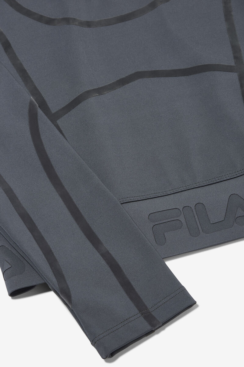 Fila Kalyani Long Sleeve Top T-shirt Dam Mörkgrå | AyT4sKsL4iC