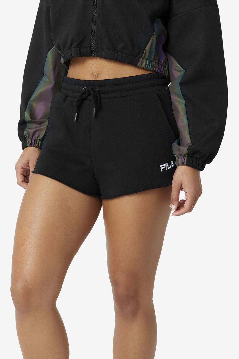 Fila Kari Kort Shorts Dam Svarta | LWtssxCSY1a