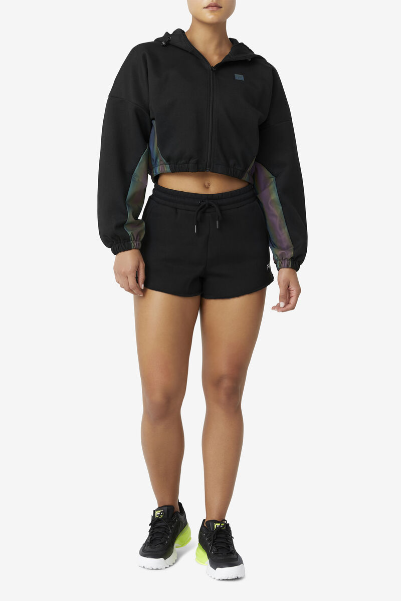 Fila Kari Kort Shorts Dam Svarta | LWtssxCSY1a