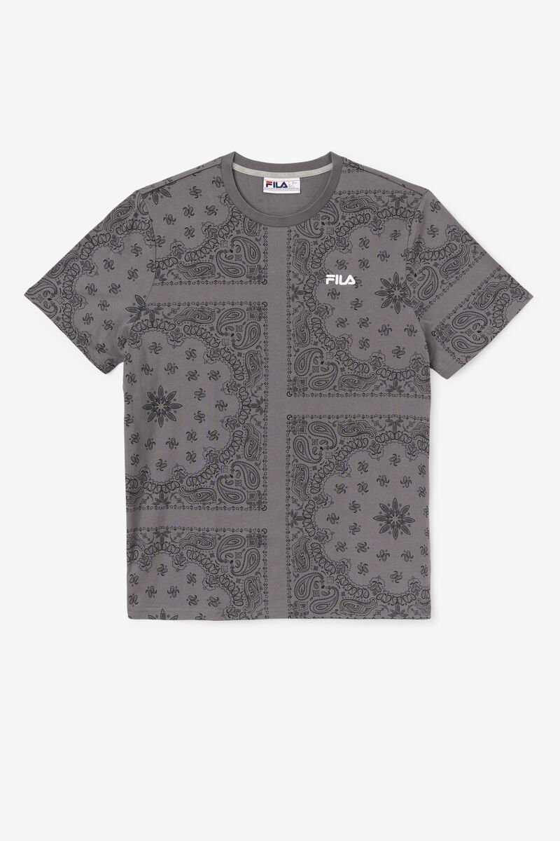 Fila Kensico T-shirt Herr Grå | qsVMC9yTqLm
